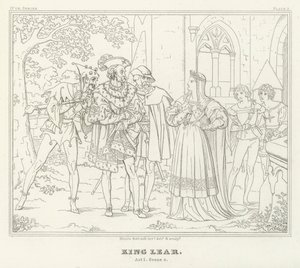 Re Lear, Atto I, Scena 4 (incisione)