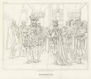 Macbeth, Atto I, Scena 4 (incisione)