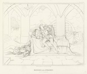 Romeo e Giulietta, Atto V, Scena 3 (incisione)