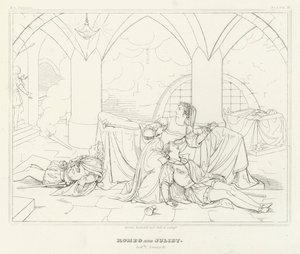 Romeo e Giulietta, Atto V, Scena 3 (incisione)