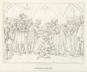 Romeo e Giulietta, Atto V, Scena 3 (incisione)