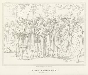 La tempesta, Atto V, Scena 1 (incisione)
