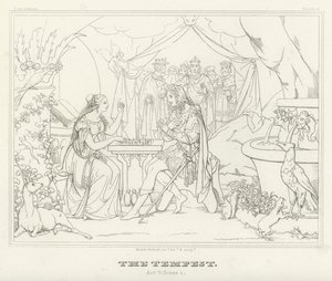 La Tempesta, Atto V, Scena 1 (incisione)