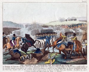 Battaglia di Ostrovno, vicino a Vitebsk, il 25 luglio 1812 da Friedrich Campe
