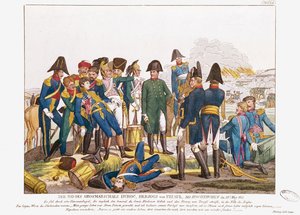La morte del maresciallo Duroc nella battaglia di Bautzen, 22 maggio 1813 da Friedrich Campe