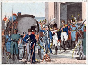 La partenza di Napoleone per l