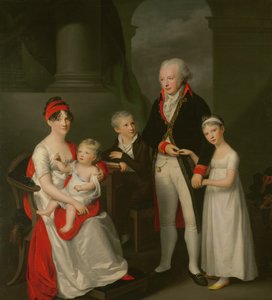 Marc Andre Souchay (1759-1814) e la sua famiglia, c.1805