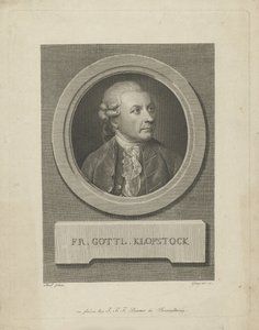 Ritratto di Friedrich Gottlieb Klopstock, c. 1790 da Friedrich Christian Gottlieb Geyser