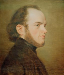 Ritratto del giovane Adolph Menzel