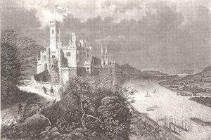 Castello Stolzenfels da Friedrich Foltz
