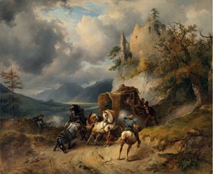 Il furto da Friedrich Gauermann