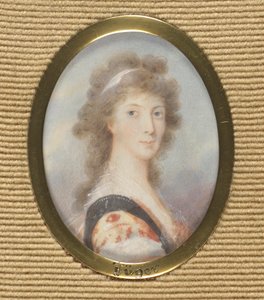 Ritratto di una dama da Friedrich Heinrich Fuger