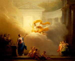Muse della Tragedia e della Commedia, di Friedrich Heinrich Füger