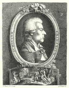 Friedrich Schiller, poeta, drammaturgo e filosofo tedesco (incisione) da Friedrich Kirschner