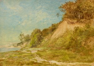 Spiaggia di dune sul Mar Baltico da Friedrich Loos