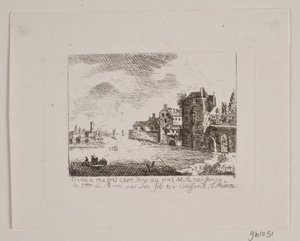 Paesaggio fluviale da Friedrich Münter