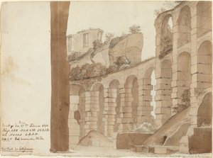 Un angolo del Colosseo da Friedrich Olivier