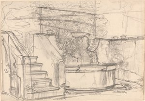 Angolo di un Cortile del Giardino