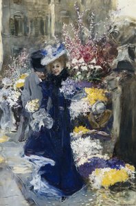 Il Venditore di Fiori da Friedrich Stahl