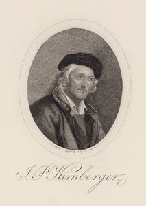 Ritratto del compositore Johann Philipp Kirnberger