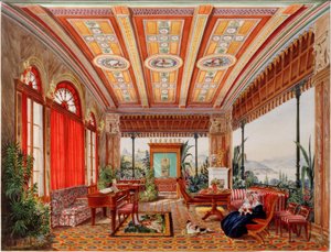 Interno di una casa da Friedrich Wilhelm Klose