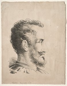 Testa di profilo da Friedrich Wilhelm Reuter