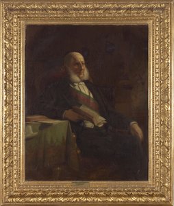 Anton Ritter von Schmerling (1805-1893), Presidente del Consiglio Imperiale Austriaco da Friedrich von Amerling