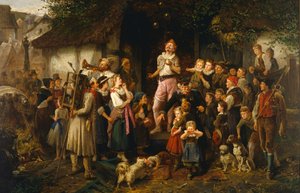 Il giocoliere: una fiera di paese, 1873