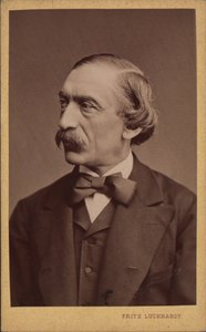 Ritratto del compositore Carl Evers da Fritz Luckhardt