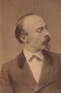 Ritratto del compositore Hans von Bülow 1830-1894, c. 1875 da Fritz Luckhardt