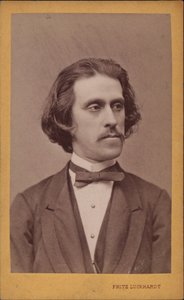 Ritratto del compositore Josef Strauss da Fritz Luckhardt
