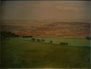 Vista di Weimar dall