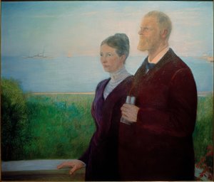 Doppio ritratto (Woermann) da Fritz Mackensen