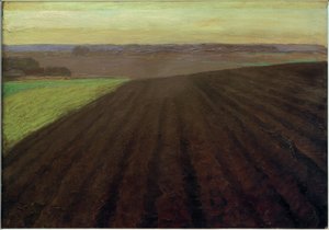Fritz Mackensen, "Mooräcker" / Olio su tela, 1900