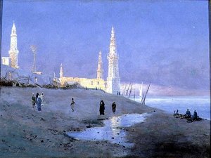 Tramonto sul Nilo da Fritz Staehr Olsen