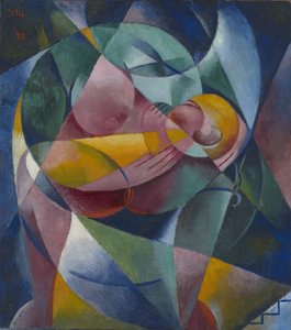 Madre e figlio, 1920 da Fritz Stuckenberg