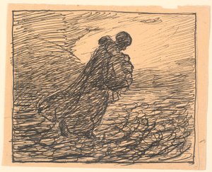 La Morte porta via il bambino da Fritz Syberg