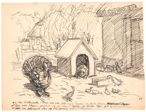 E il gallo turco... da Fritz Syberg