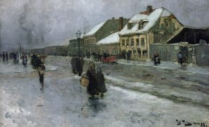 Da Gronland (Kristiania/Oslo) da Fritz Thaulow