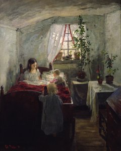 Interno con bambini