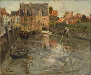 Bassa marea da Frits Thaulow