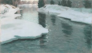 Neve che si scioglie