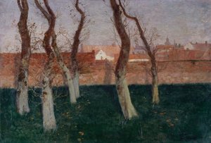 Il giardino murato, 1893 da Frits Thaulow