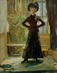 Ritratto della figlia in costume nero