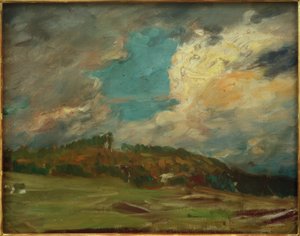 Studio di paesaggio (Paesaggio con nuvole)