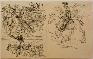 Studi per "Golgotha" da Fritz von Uhde