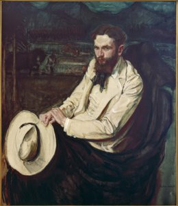 Ritratto del poeta Leopold Staff da Fryderyk Pautsch