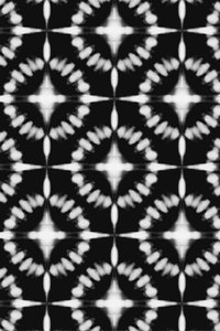 Motivo shibori monocromatico da Fun Qui