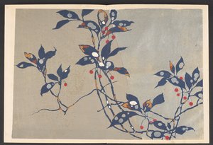 Shasei sôka môyô, Modelli di piante e fiori dal vivo da Furuya Korin