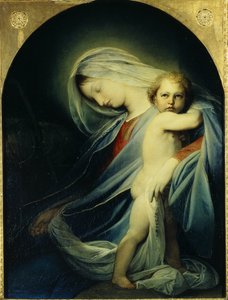 Riposo durante la fuga in Egitto, 1838 da Fyodor Antonovich Bruni
